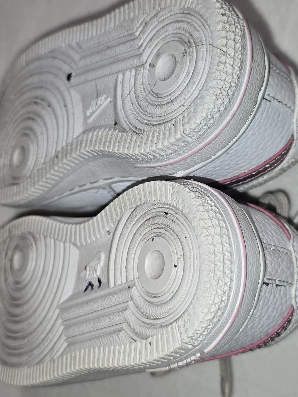 Nike Air Force 1 Low White Pink Toddler Sneakers Size 6C